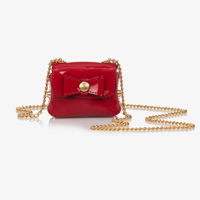 Zaccone Kids' Girls Red Mini Shoulder Bag (8cm)