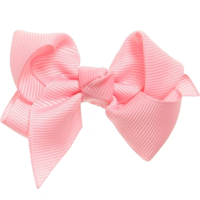 Bowtique London Kids' Girls Pink Bow Hair Clip (7cm)