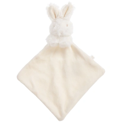Bonpoint Babies' Ivory Bunny Doudou (16cm) In White