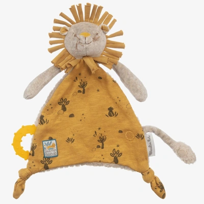 Moulin Roty Babies' Paprika Lion Doudou (24cm) In Brown