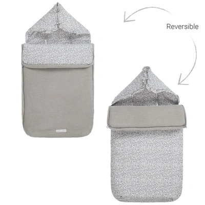 Pasito A Pasito 3-in-1 Reversible Baby Nest In Grey