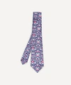Liberty London Lodden Silk Tie In Purple