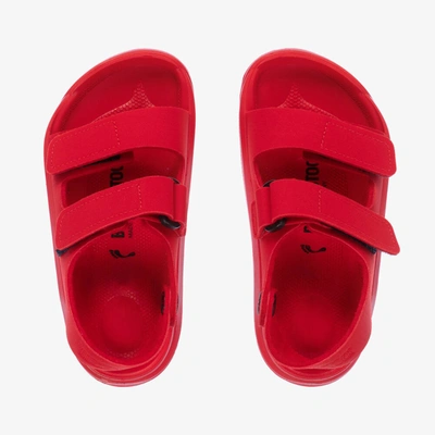 Birkenstock Red Velcro Sandals