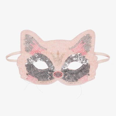 Tutu Du Monde Girls Pink Sequinned Cat Mask