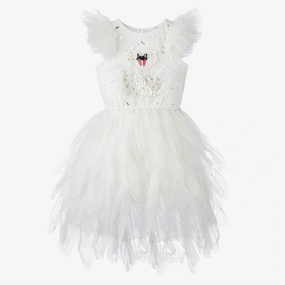 Tutu Du Monde Kids'  Girls White Swan Lake Costume Dress