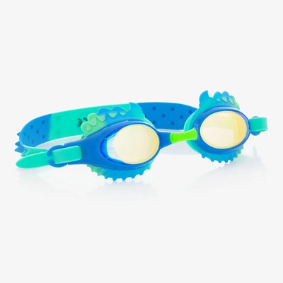 Bling2o Kids'  Boys Blue & Green Dinosaur Swimming Goggles