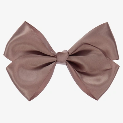 Bowtique London Kids' Girls Brown Hair Clip (10cm)