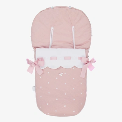 Uzturre Babies' Girls Pink Stroller Footmuff (97cm)