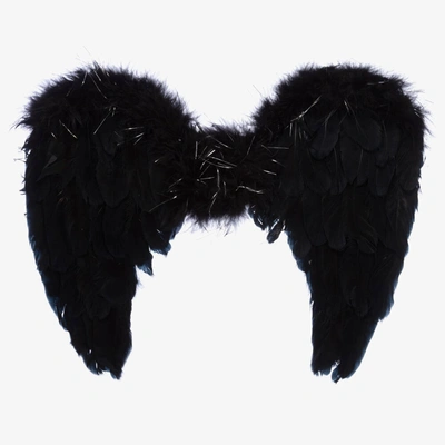 Souza Black Feather Wings