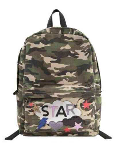 Sam Edelman Camo Avery Camouflage Canvas Backpack