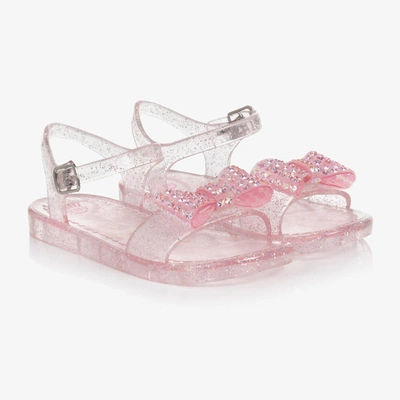 Lelli Kelly Girls Pale Pink Jelly Sandals