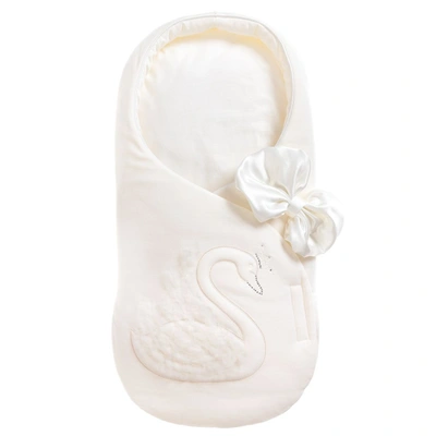 Sofija Ivory Velour Baby Nest (69cm)