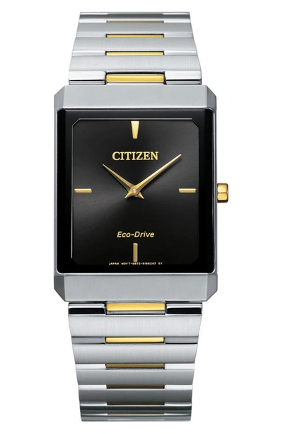 Citizen Eco-drive Stainless Steel Bracelet Watch, 28mm In Two-tone