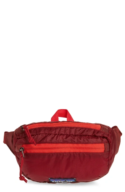 Patagonia Travel Belt Bag - Red In Oxide Red