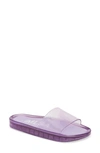 Melissa Beach Slide Sandal In Lilac Summer