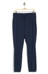 90 Degree By Reflex Warp X Sonic Drawstring Pants In Dark Navy