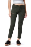 Supplies By Union Bay Claire Moto Stretch Twill Trousers In Basil