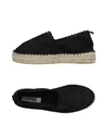 Colors Of California Espadrilles In Black