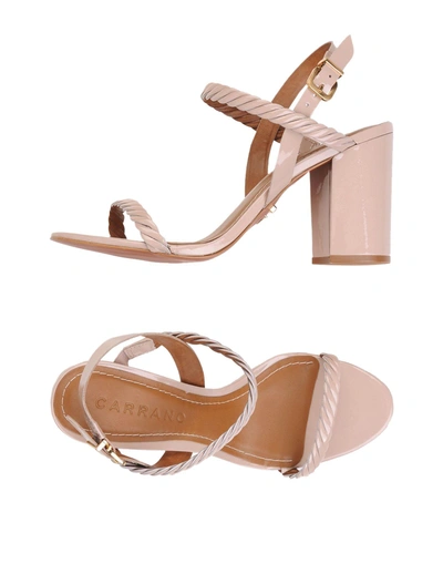 Carrano Sandals In Pale Pink