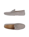 Tod's Loafers In Grey