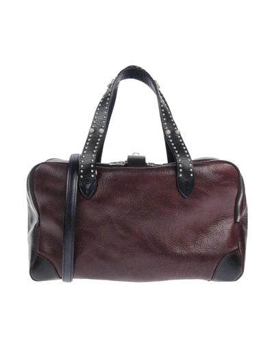 Golden Goose Handbag In Dark Brown