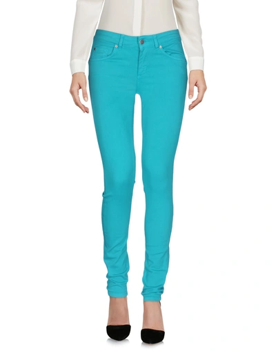 Liu •jo Pants In Turquoise