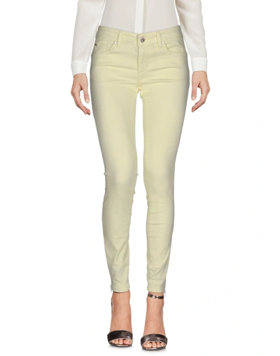 Liu •jo Casual Pants In Light Yellow