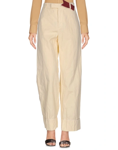 The Gigi Casual Pants In Ivory