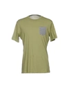 Daniele Alessandrini T-shirts In Green