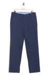 Alton Lane Mercantile Stretch Chino Pants In Medium Blue