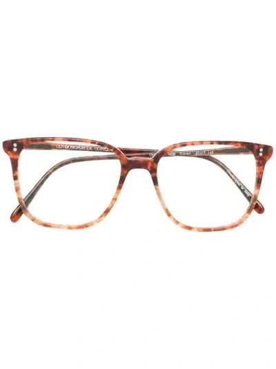 Oliver Peoples Coren Glasses In Yellow & Orange