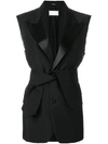 Maison Margiela Sleeveless Blazer - Black