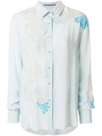 Ermanno Scervino Embroidered Long-sleeve Shirt