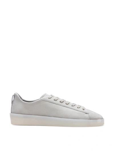 Fear Of God Essentials Tennis Low Sneakers In Grey