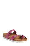 Birkenstock 'mayari' Birko-flor(tm) Sandal In Graceful Magenta Haze Leather