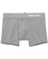 Tommy John Cool Cotton Performance Trunks In Iron Grey