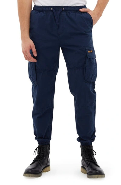 Bench Lester Cargo Pants In Navy