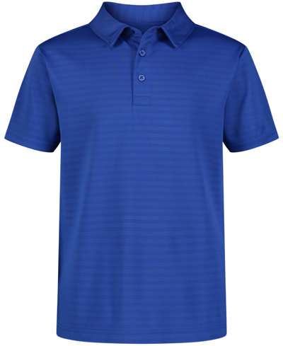 Nautica Big Boys Short Sleeve Performance Polo Shirt In Royal