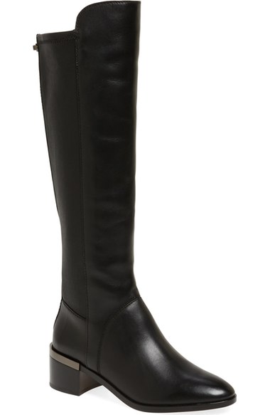 Coach 'ryder' Knee High Boot (women) In Black Leather | ModeSens