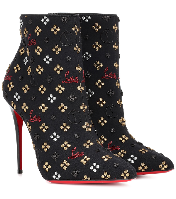 louboutin red booties