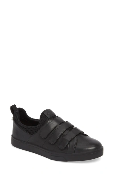 Calvin Klein Irah Sneaker In Black Leather