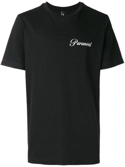 Omc Paranoid Black Cotton T-shirt