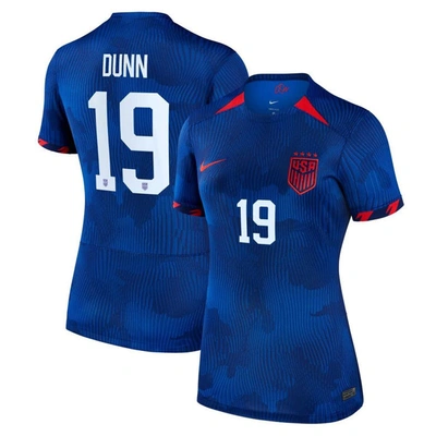 Nike Crystal Dunn Uswnt 2023 Stadium Away  Women's Dri-fit Soccer Jersey In Blue