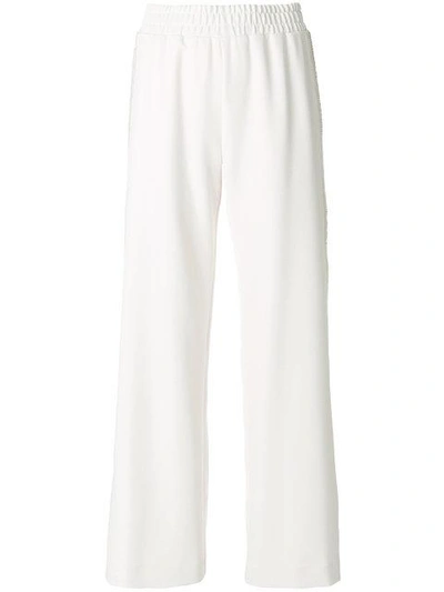 See By Chloé Embroidered Trim Wide Leg Trousers - Neutrals