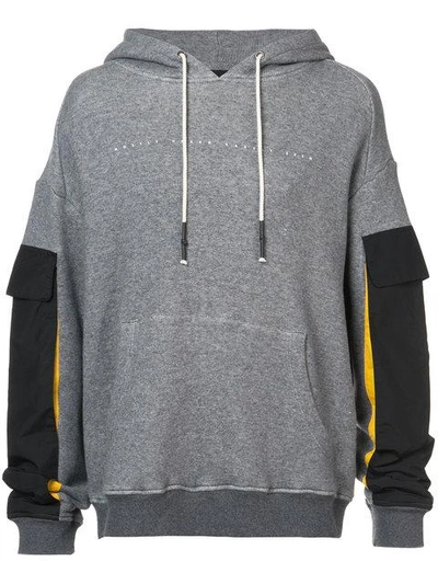 Mostly Heard Rarely Seen Stash Hoodie In Grey