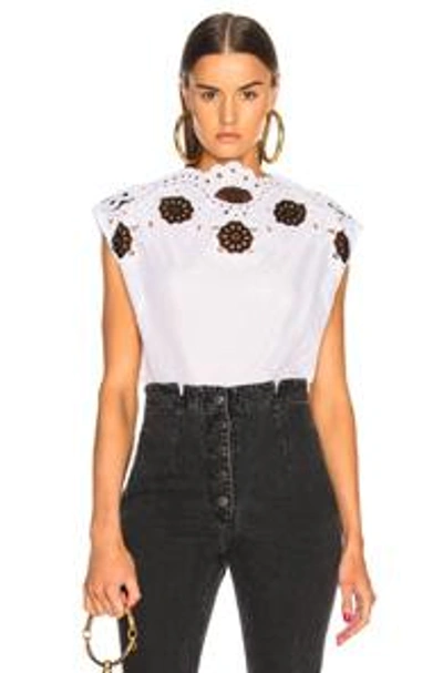Rachel Comey Gallow Top In Floral,white