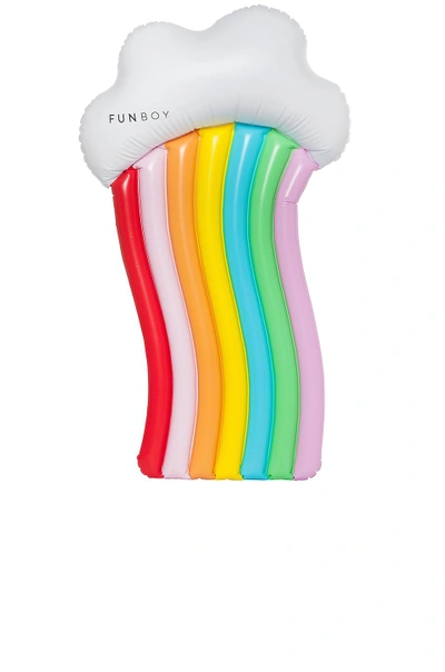 Funboy Rainbow Cloud Lounger In Red