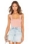 Michael Lauren Marco Tank In Blush. In Enchant