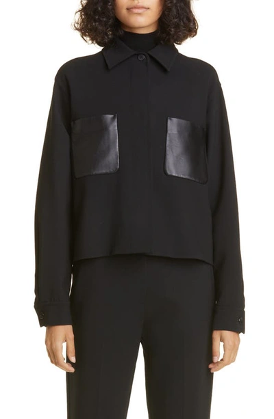 Max Mara Ladino Wool Jacket In Black
