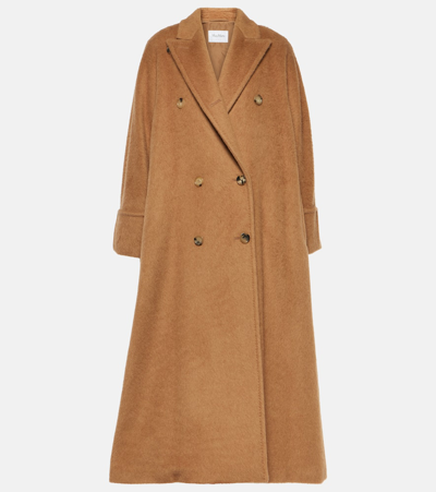 Max Mara Caronte Camel Double Breasted Long Coat